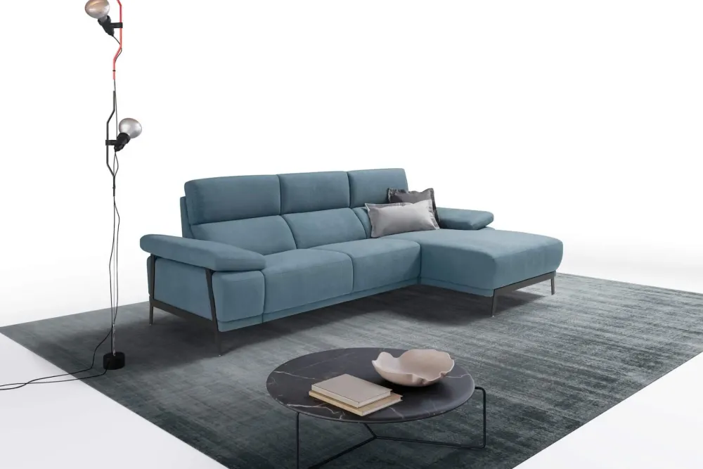 New Divano Bacco tessuto in poliuretano a prezzo Outlet Divani