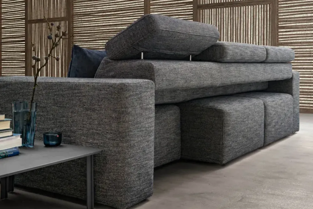 Samoa Divano Best in Tessuto sfoderabile di scontato 35%- Divani