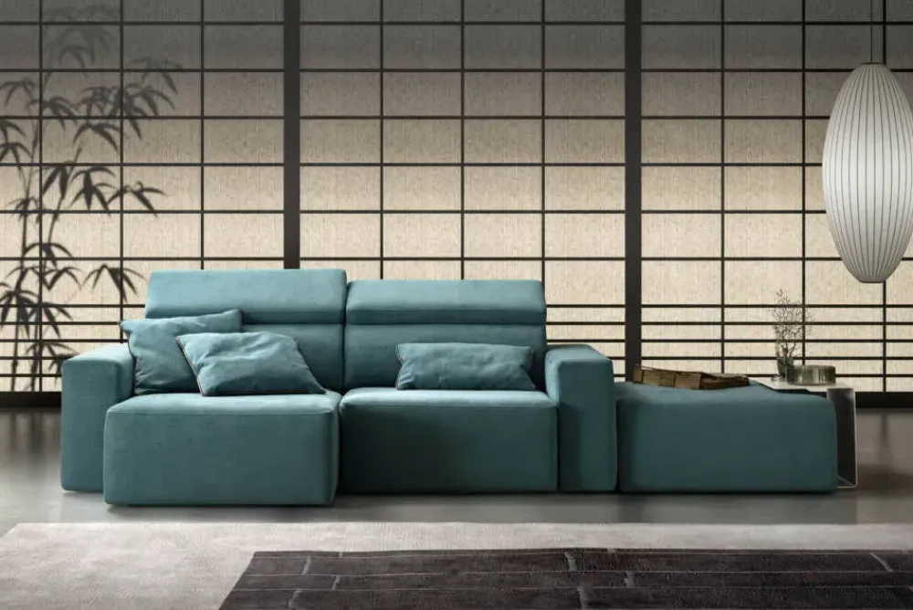 Samoa Divano Best in Tessuto sfoderabile di scontato 35%- Divani