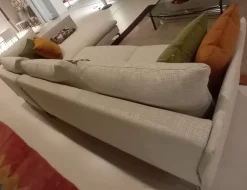 Sale Divano Divano con penisola mod link PREZZI OUTLET sconto 30% Divani