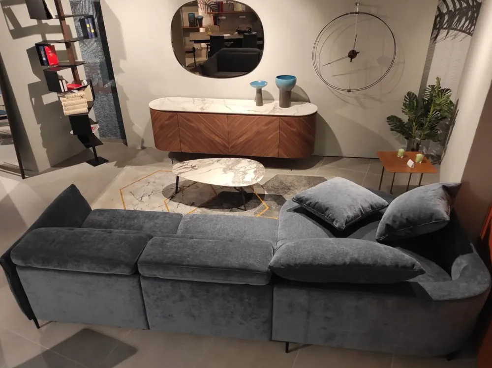 Franco Ferri Divano Bosè a PREZZO OUTLET scontato del 25%- Divani