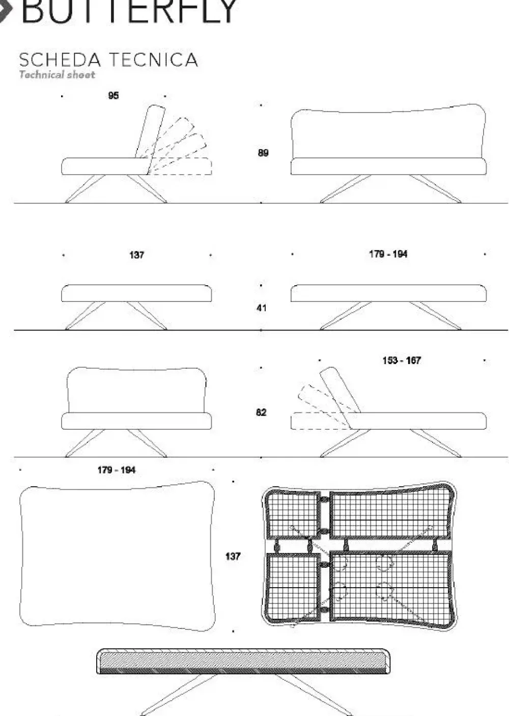 Divano Butterfly ad un prezzo imperdibile^Family Bedding Sale