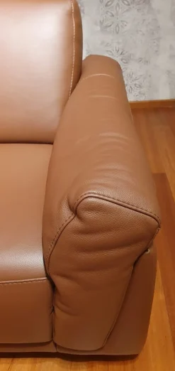 Calia Divano Mod. Quadra, pelle, PREZZI OUTLET, -45%- Divani