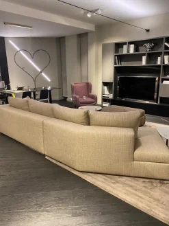 Alf Da Fre Divano California in Tessuto sfoderabile  di scontato 40%- Divani