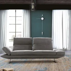 Sale Divano Chamonix tessuto in poliuretano in Offerta Outlet Divani