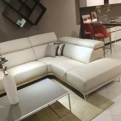 Nicoletti Home Divano Charleston di in stile moderno a prezzo Outlet- Divani