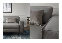 Sale Divano Christopher in Pelle non sfoderabile di scontato 35% Divani