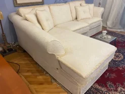 Collezione esclusiva Divano Classico in Tessuto non sfoderabile  di scontato 50%- Divani