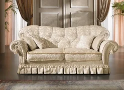 Md work Divano Classico italiano 800 a prezzi outlet- Divani