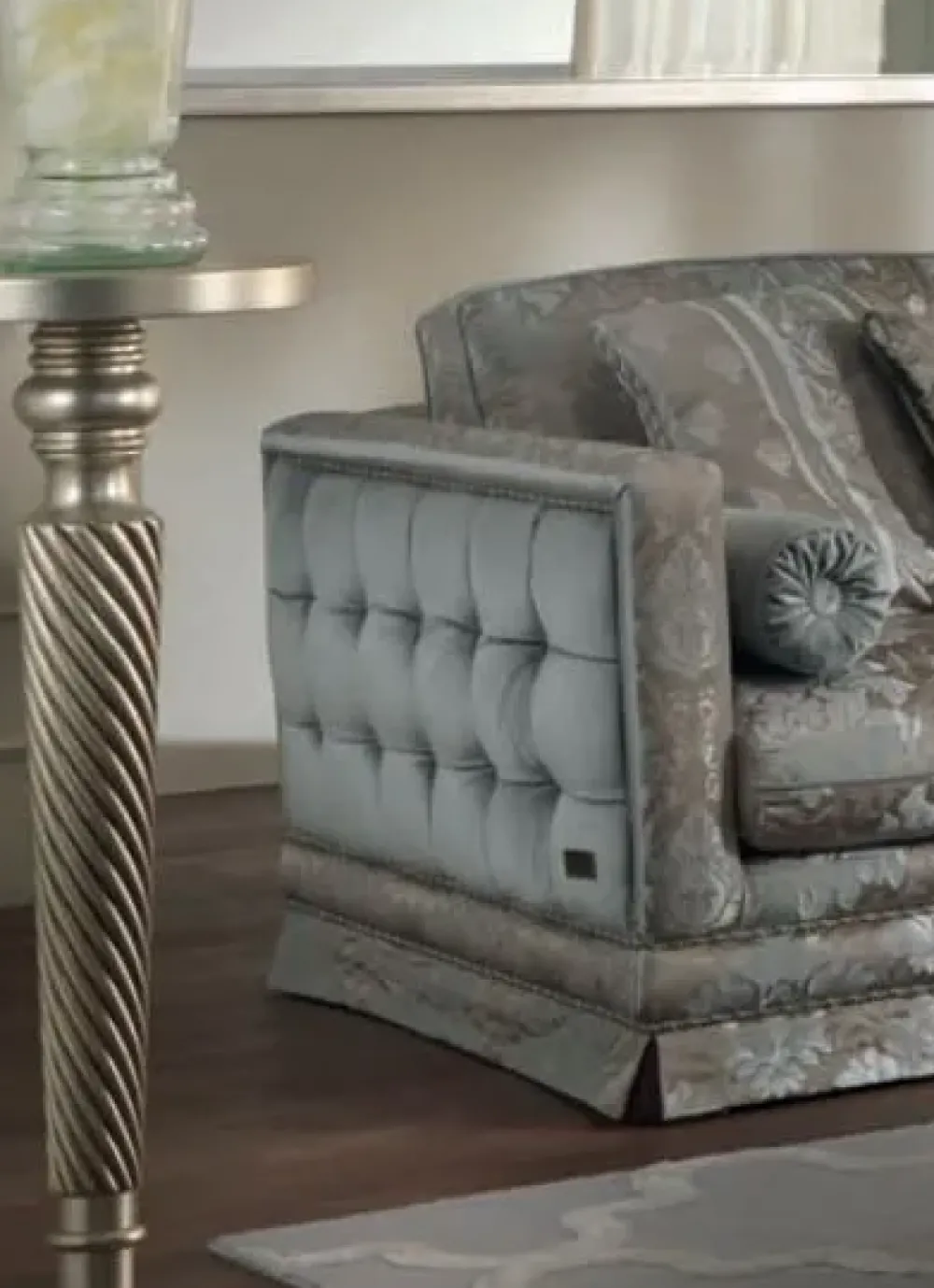 Online Divano Classico italiano seta e velluto PREZZI OUTLET Divani