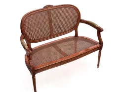 Divano classico pelle Divanetto  di con sconto del - 65% Divani