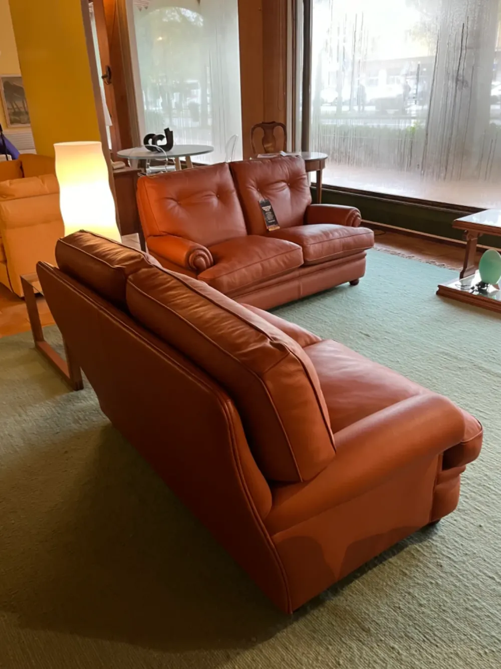 Divano classico pelle Etruria di con sconto del - 61%^Artigianale