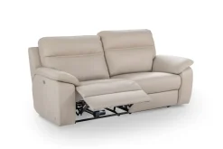 Divano classico pelle Mara di con sconto del - 50%^Artigianale Discount