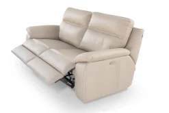 Divano classico pelle Mara di con sconto del - 50%^Artigianale Discount