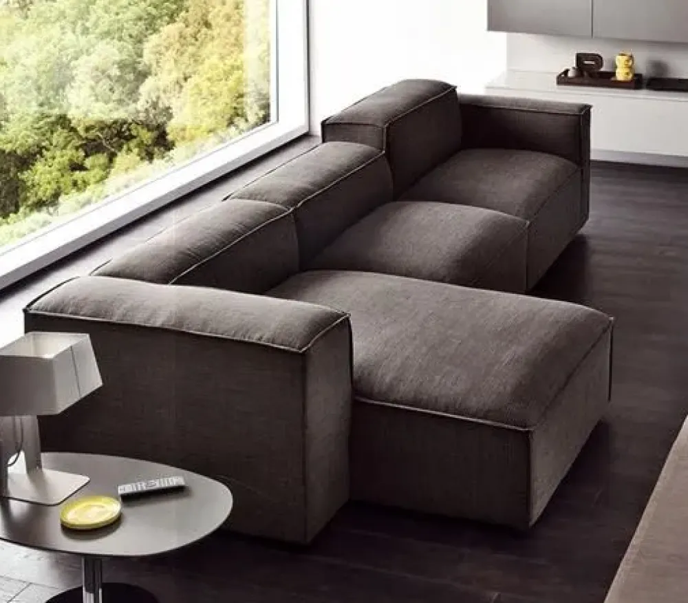 Divano Comfort con penisola a prezzi vantaggiosi da Agnese!^Dall'Agnese Outlet