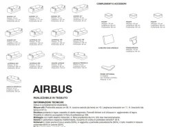 Excò Divano con penisola Airbus ad un prezzo vantaggioso- Divani