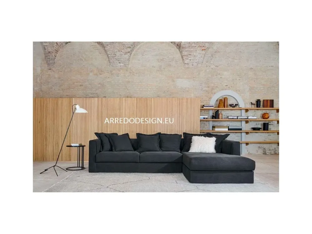 Sale Divano Con penisola Antibes * in Offerta Outlet a 4470€ Divani