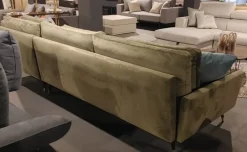 Sale Divano con penisola Divano barlow by domingo salotti PREZZI OUTLET sconto 50% Divani