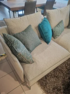 Biba Salotti Divano con penisola Link PREZZI OUTLET sconto 40%- Divani