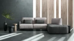 Divano Con penisola Blank° in Offerta Outlet a 1855 Euro^Samoa Best