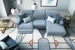 Sale Divano Con penisola Christopher di a prezzo ribassato Divani