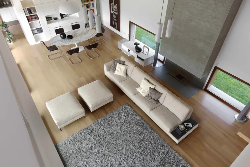 Ditre Italia Divano con penisola Artis PREZZI OUTLET sconto 30%- Divani