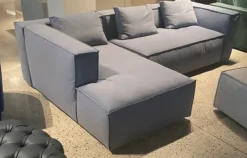 Md work Divano con penisola Divano pronta consegna piuma   a PREZZO OUTLET- Divani