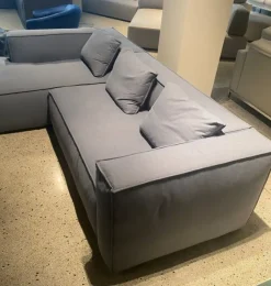 Md work Divano con penisola Divano pronta consegna piuma   a PREZZO OUTLET- Divani