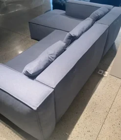 Md work Divano con penisola Divano pronta consegna piuma   a PREZZO OUTLET- Divani