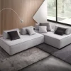 Clearance Divano con penisola Divano modulare piuma alta qualita italy OFFERTA OUTLET Divani