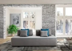 Clearance Divano con penisola Divano modulare piuma alta qualita italy OFFERTA OUTLET Divani