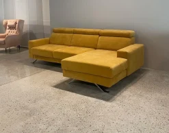 Md work Divano Con penisola Divano sedute scorrevoli mod paris ad un prezzo conveniente- Divani