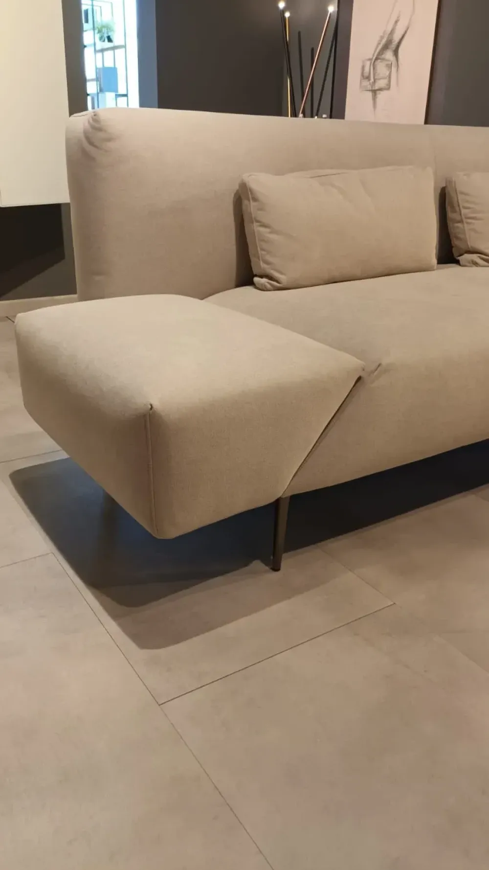 Discount Divano Con penisola Divano angolare spin di a prezzo ribassato Divani