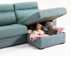 Divano Con penisola Divano penisola contenitore reversibile   a 1980 Euro^Md work Online