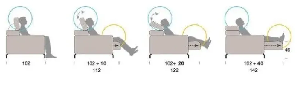 Divano con penisola Fred a PREZZO OUTLET^Felis Discount