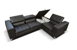 Artigianale Divano con penisola Frenesia a prezzo scontato- Divani