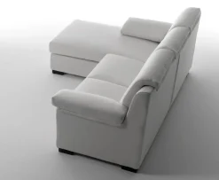 Best Divano con penisola Ginevra OFFERTA OUTLET Divani