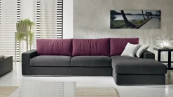 Online Divano con penisola Ginevra con forte sconto Divani