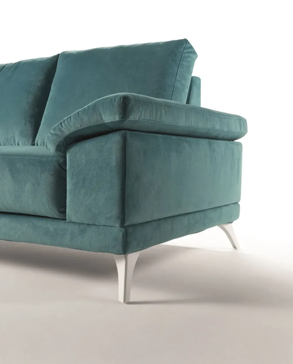 Salvetti Divano con penisola Ginger in Offerta Outlet- Divani