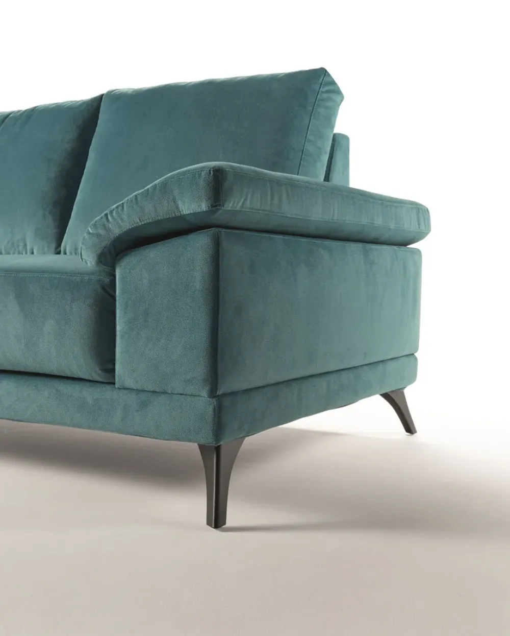 Salvetti Divano con penisola Ginger in Offerta Outlet- Divani