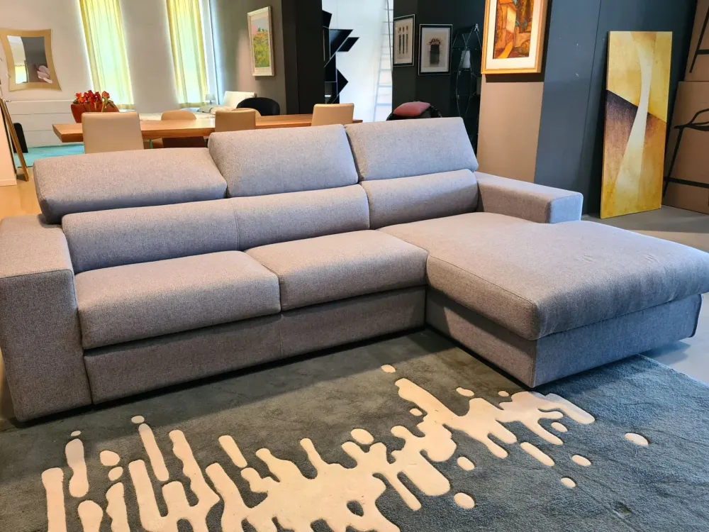 Sale Divano con penisola Giove in Offerta Outlet Divani