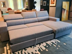 Sale Divano con penisola Giove in Offerta Outlet Divani