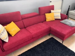 Collezione esclusiva Divano con penisola Glenn in Tessuto a 1460€- Divani