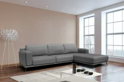 Collezione esclusiva Divano con penisola Grace a PREZZO OUTLET scontato del 40%- Divani