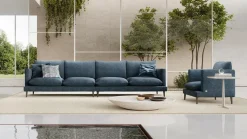 Divano con penisola Gregory in OFFERTA - 35%^Doimo Salotti New