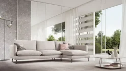 Divano con penisola Gregory in OFFERTA - 35%^Doimo Salotti New