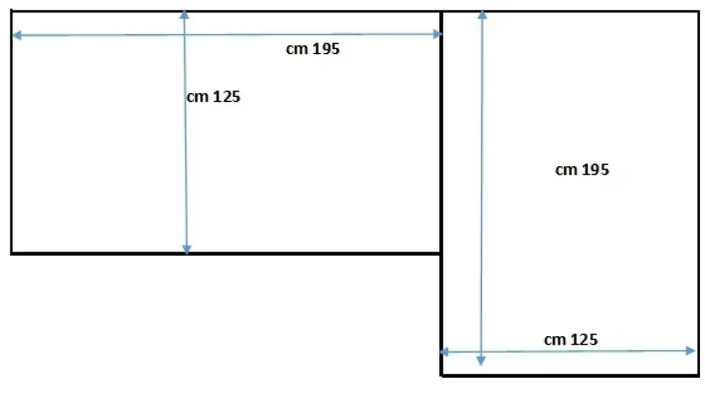 Artigianale Divano con penisola in stile Design Con seduta fissa con forte sconto- Divani