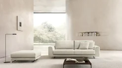 Divano Con penisola in Tessuto sfoderabile Norman di Divani