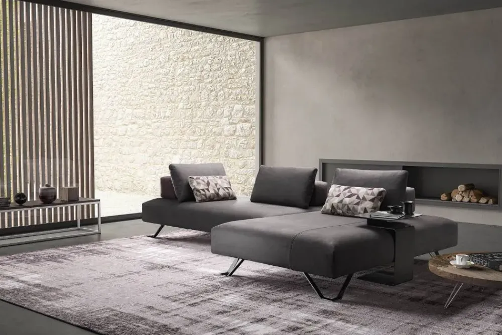 Divano con penisola in Tessuto Jest fancy^Samoa Clearance