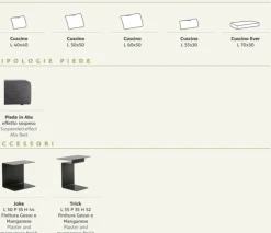 Discount Divano con penisola in Tessuto Jest droll Divani